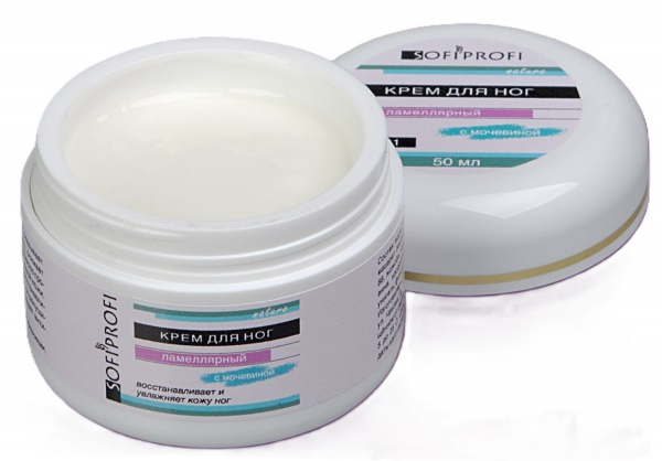 Крем для ног ламмелярный с мочевиной Sofiprofi, 50 мл